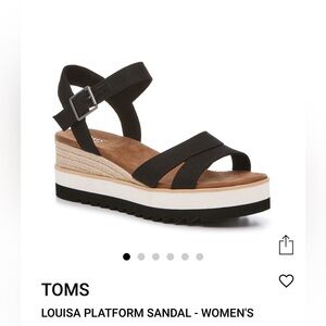 TOMS Louisa Platform Sandal 9